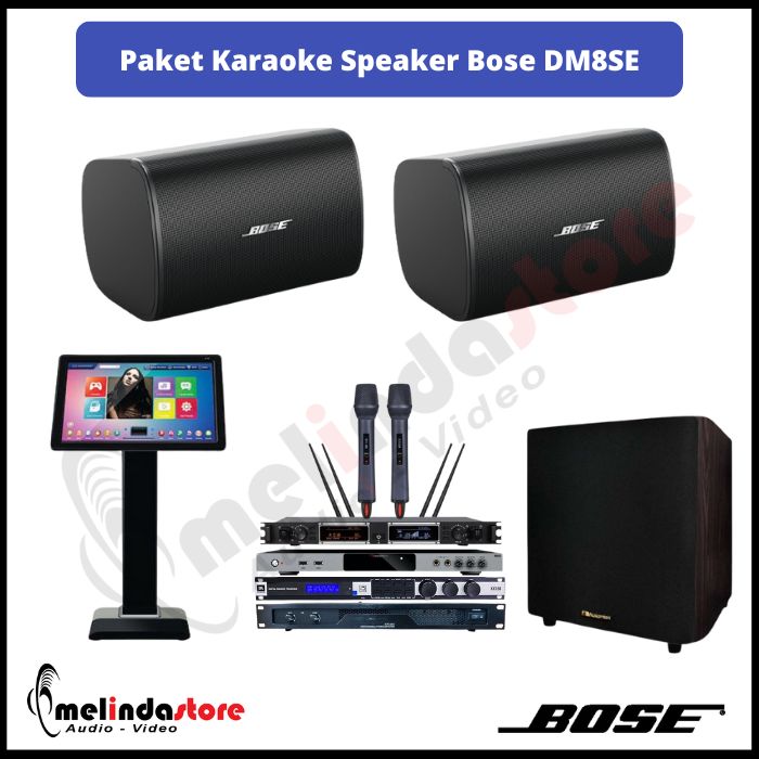Paket Karaoke Speaker Bose DM8S | Lengkap